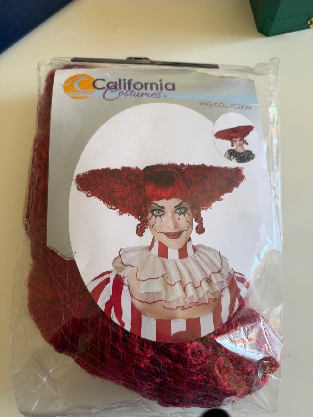 California Costumes Red Curly Clown Wig for Kids or adults - can be other